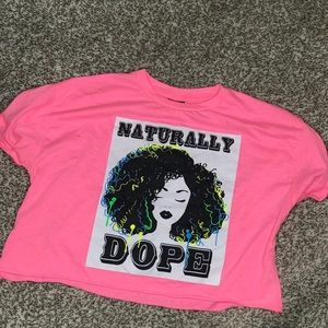 NATURALLY DOPE CROP TOP